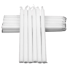 8 pieces White Long Thin Candle for Weddings, Parties, Birthdays