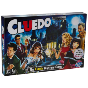 CLUEDO The Classic Detective Board Game, Strategy Board Game for Kids & Adults, borad game for boys and girls Ages 8+ for 2-6 Players, best christmas gift game, x'mas toys