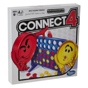 Connect 4 Game - Classic four in a row game - Board Game for Families And Kids, Boys & Girls - Ages 6+, Birthday gift for boys & girls, best christmas gift game, x'mas toys