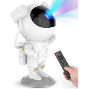 Mooyran Star Projector Galaxy Night Light - Astronaut Starry Nebula Ceiling LED Lamp with