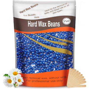 Hard Wax Beans for Painless Hair Removal, Brazilian Waxing for Face, Eyebrow,